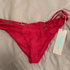 Beach Bunny Hot pink swim bottom